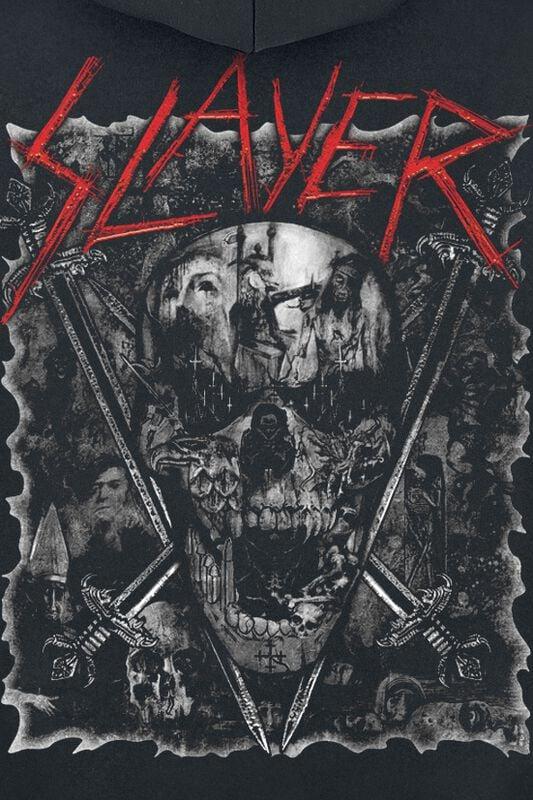 Gothicana By Emp "Sword Skull" Hoodie Jacket Black By Slayer