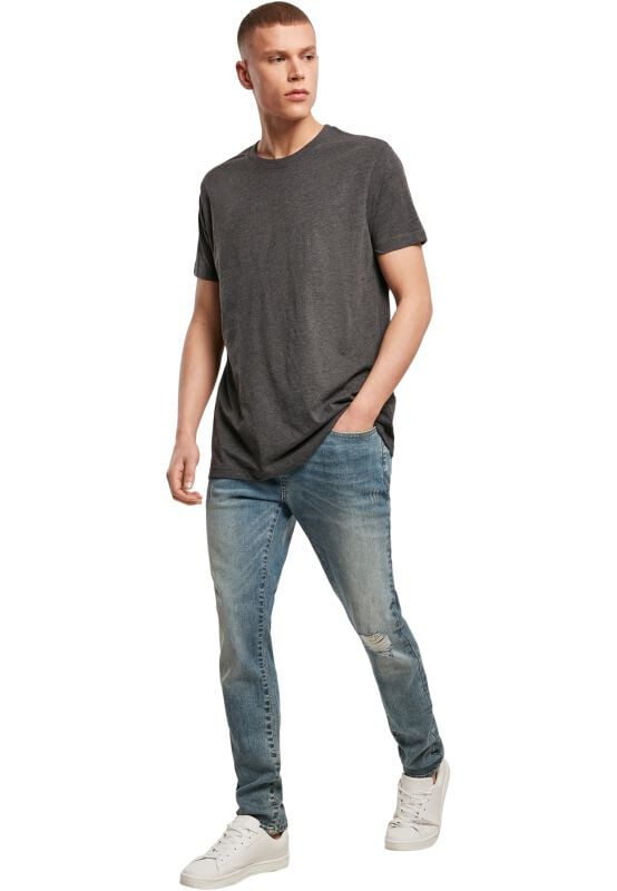 Gothicana By Emp "T-Shirt Round Neck" T-Shirt Charcoal By Build Your Brand