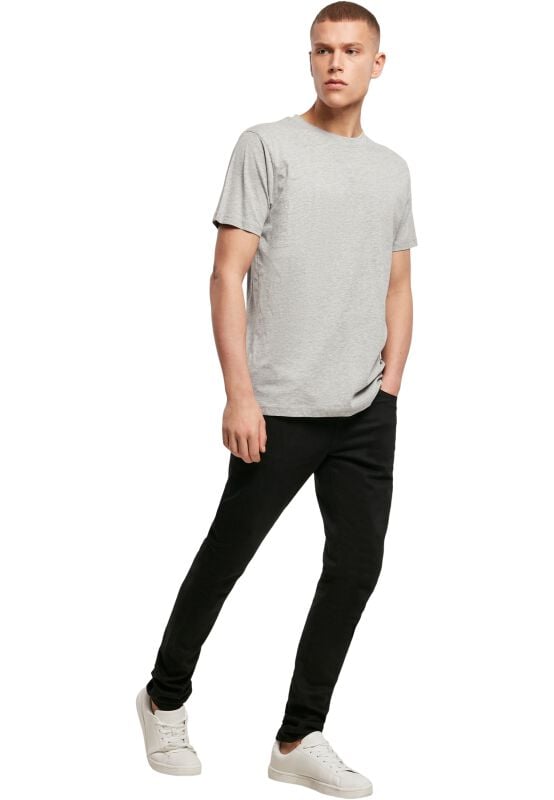 Gothicana By Emp "T-Shirt Round Neck" T-Shirt Mottled Grey By Build Your Brand