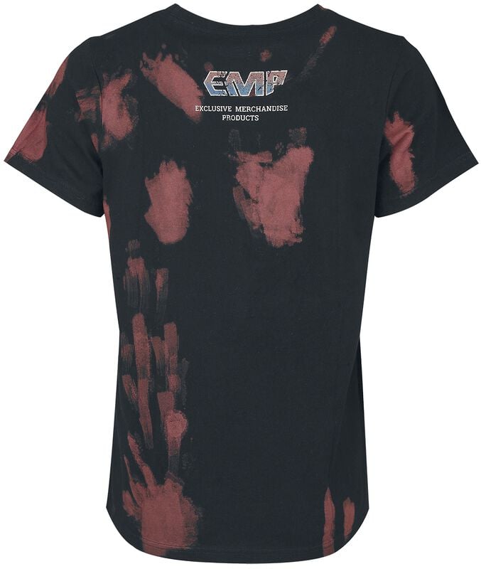 Gothicana By Emp "T-Shirt With EMP Vintage Print" T-Shirt Black By EMP Stage Collection