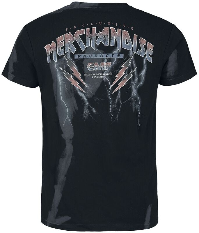 Gothicana By Emp "T-Shirt With EMP Vintage Print" T-Shirt Black By EMP Stage Collection