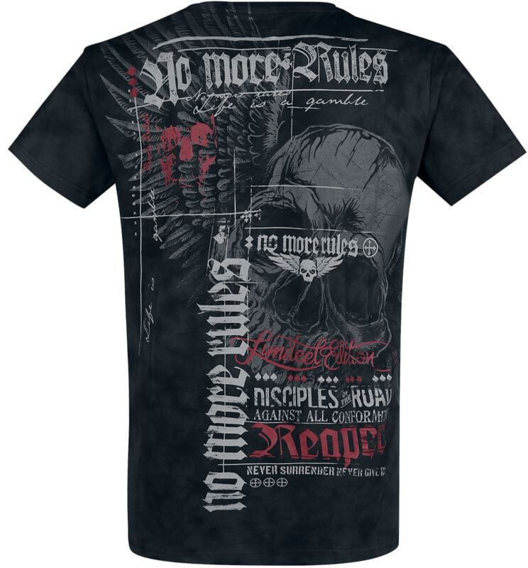 Gothicana By Emp "T-shirts - Bundle" T-Shirt Multicolour By Rock Rebel By EMP