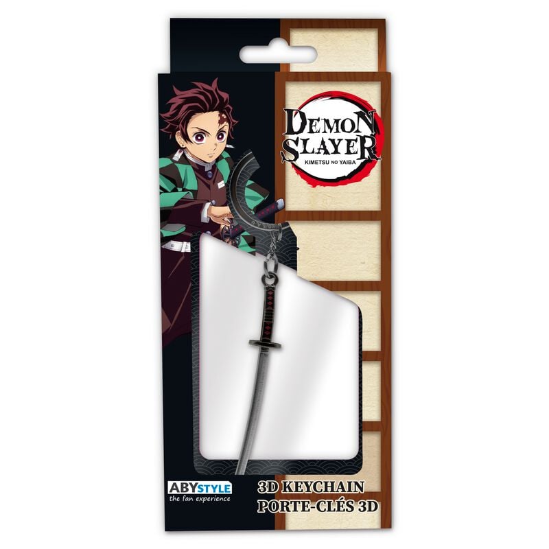 Gothicana By Emp "Tanjiros Katana" Keyring Pendant Multicolour By Demon Slayer