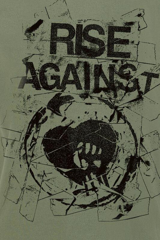 Gothicana By Emp "Tape" T-Shirt Olive By Rise Against