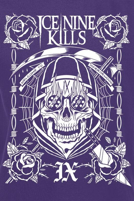 Gothicana By Emp "Tattoo Tee" T-Shirt Lilac By Ice Nine Kills