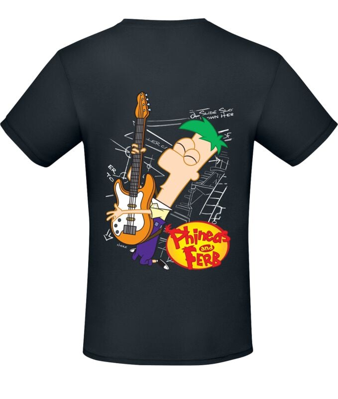 Gothicana By Emp "Tech" T-Shirt Black By Phineas And Ferb