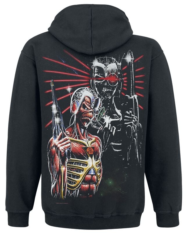 Gothicana By Emp "Terminate" Hoodie Black By Iron Maiden