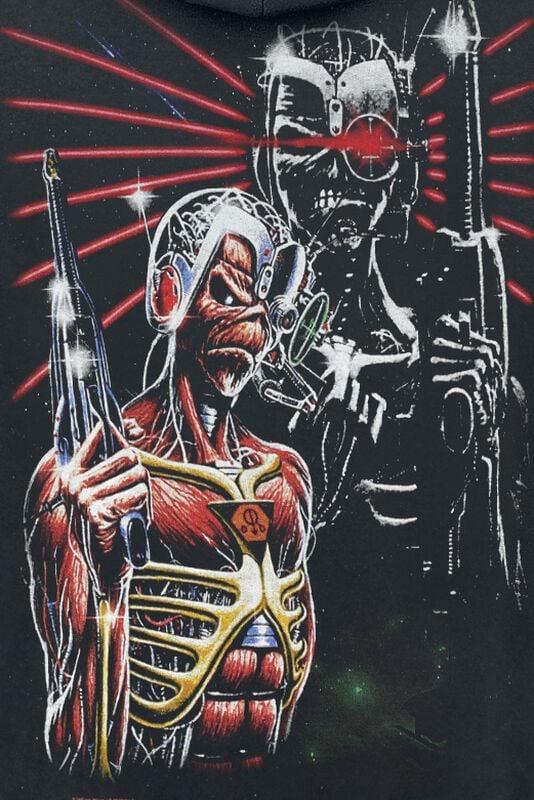 Gothicana By Emp "Terminate" Hoodie Black By Iron Maiden