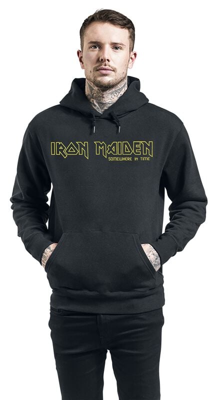 Gothicana By Emp "Terminate" Hoodie Black By Iron Maiden