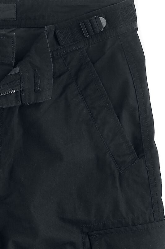 Gothicana By Emp "Terrance Short" Shorts Black By Vintage Industries