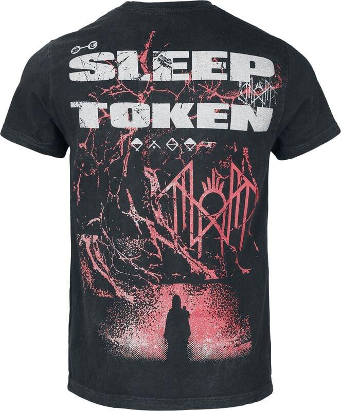 Gothicana By Emp "Texture" T-Shirt Black-grey By Sleep Token