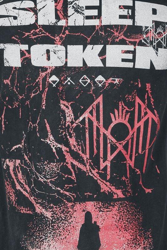 Gothicana By Emp "Texture" T-Shirt Black-grey By Sleep Token