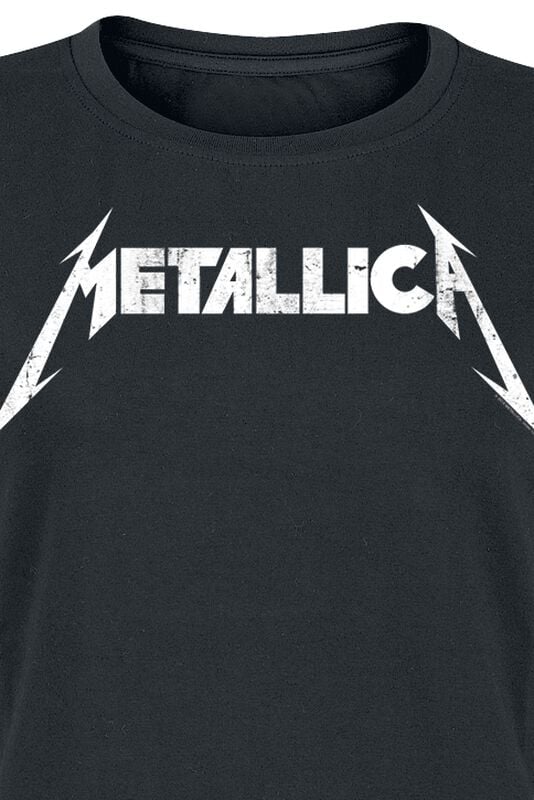 Gothicana By Emp "Textured Logo" T-Shirt Black By Metallica