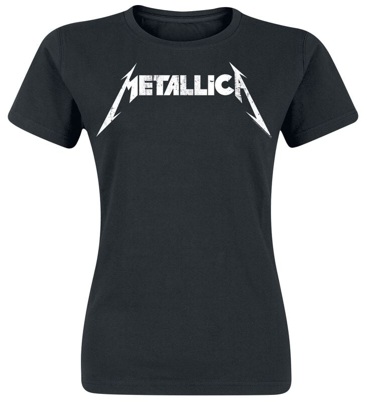 gothicana by emp "Textured Logo" T-Shirt black by Metallica