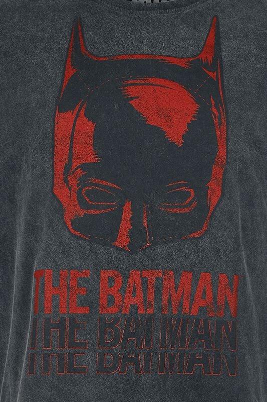 Gothicana By Emp "The Batman - Mask" T-Shirt Black By Batman