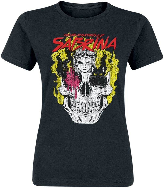 gothicana by emp "The Chilling Adventures of Sabrina - Icon Skull" T-Shirt black by Sabrina