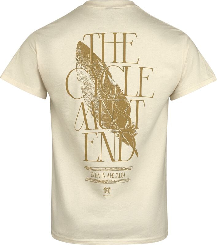 Gothicana By Emp "The Cycle Must End" T-Shirt Off White By Sleep Token