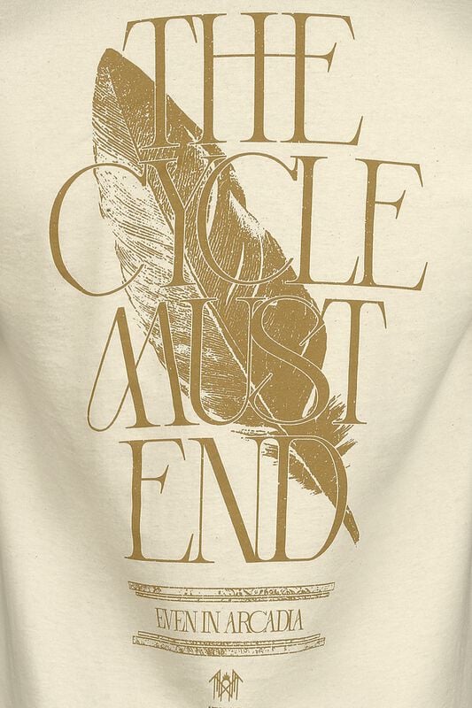 Gothicana By Emp "The Cycle Must End" T-Shirt Off White By Sleep Token