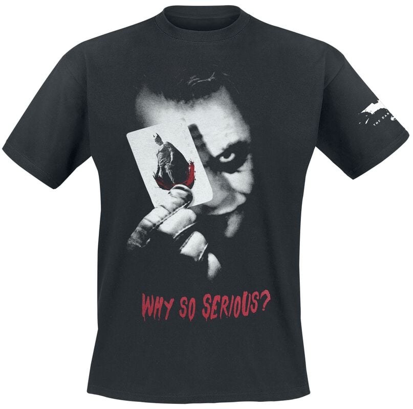 gothicana by emp "The Dark Knight - Why So Serious?" T-Shirt black by Batman