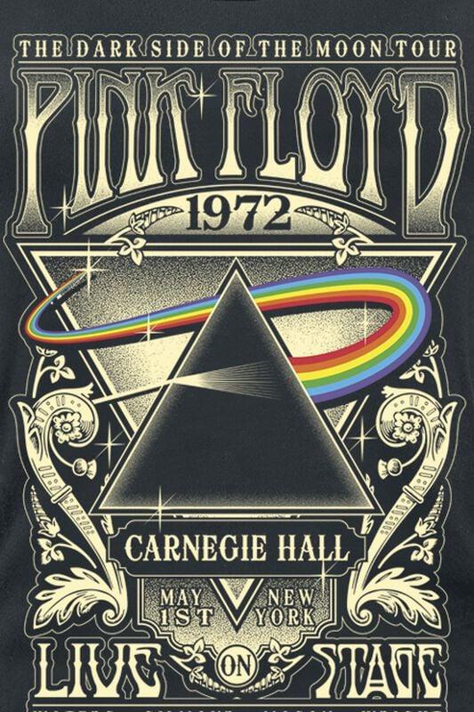 Gothicana By Emp "The Dark Side Of The Moon - Live On Stage 1972" Top Black By Pink Floyd