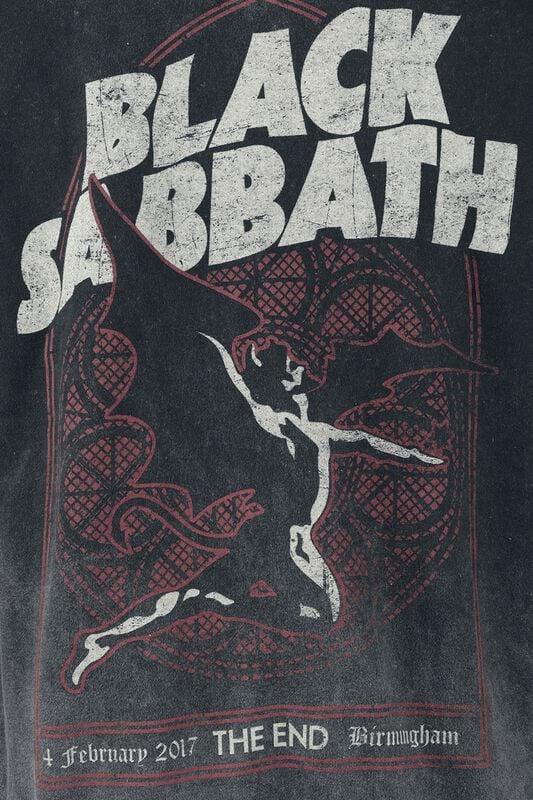 Gothicana By Emp "The End" Hoodie Anthracite By Black Sabbath