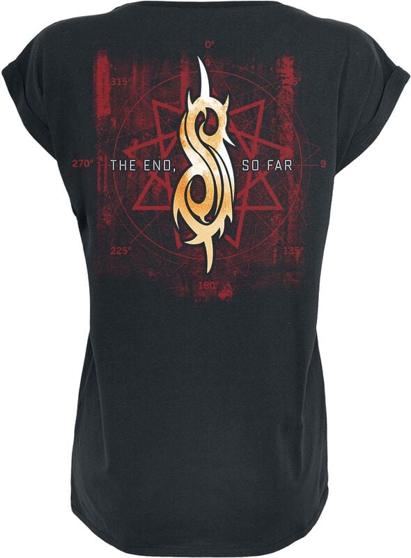 Gothicana By Emp "The End So Far Group Squares" T-Shirt Black By Slipknot