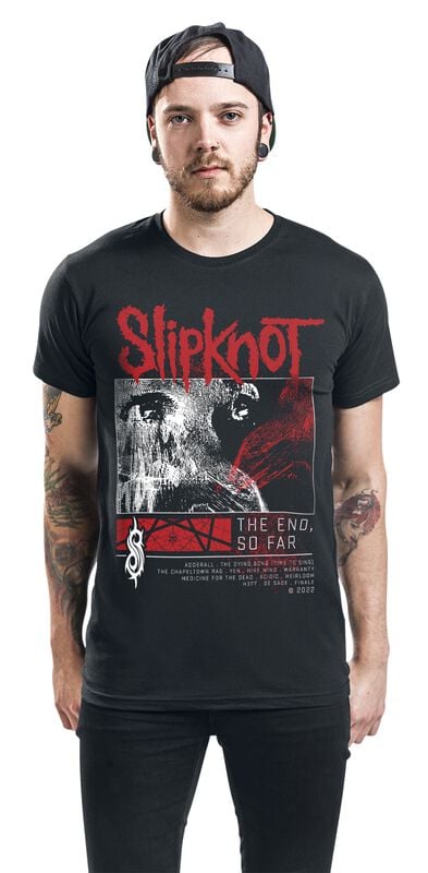 Gothicana By Emp "The End So Far Mask" T-Shirt Black By Slipknot