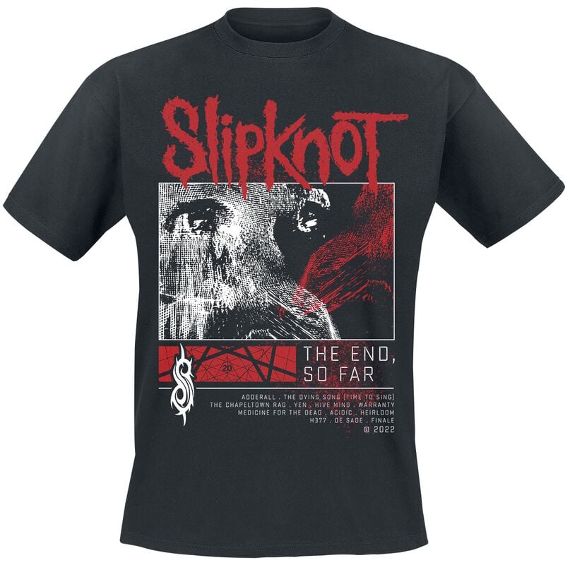 gothicana by emp "The End So Far Mask" T-Shirt black by Slipknot