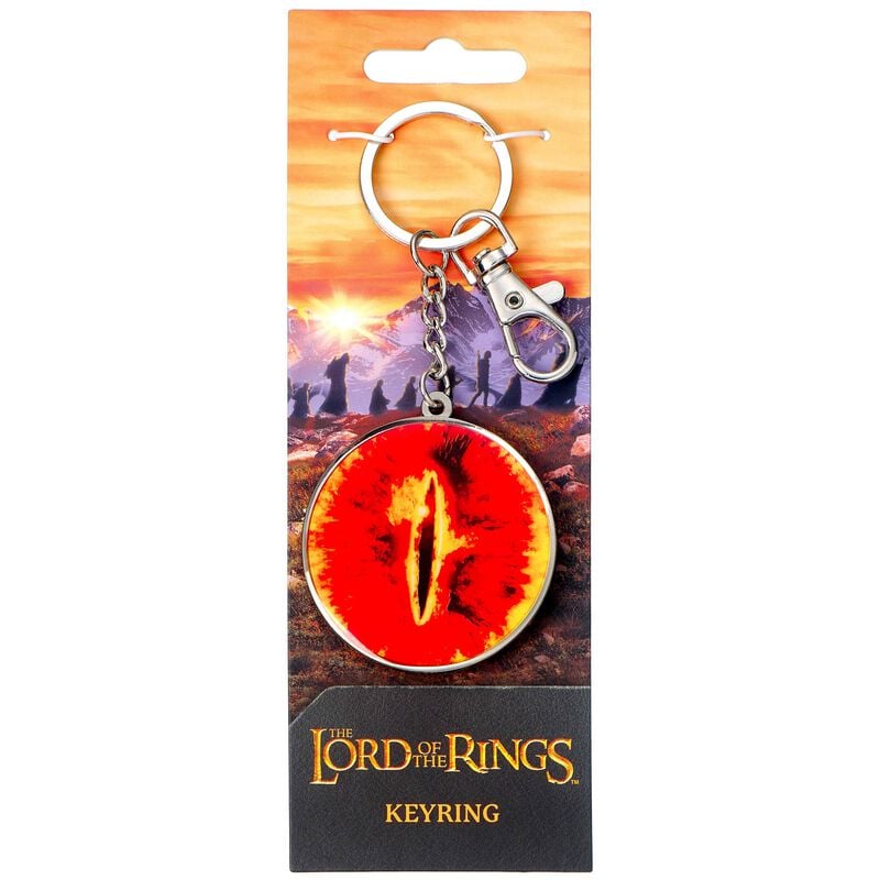 Gothicana By Emp "The Eye Of Sauron" Keyring Pendant Multicolour By The Lord Of The Rings