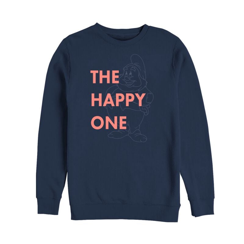 gothicana by emp "The Happy One" Sweatshirt navy by Snow White and the Seven Dwarfs