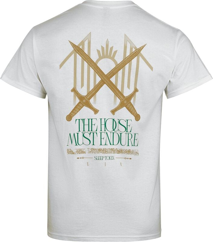 Gothicana By Emp "The House Must Endure" T-Shirt White By Sleep Token