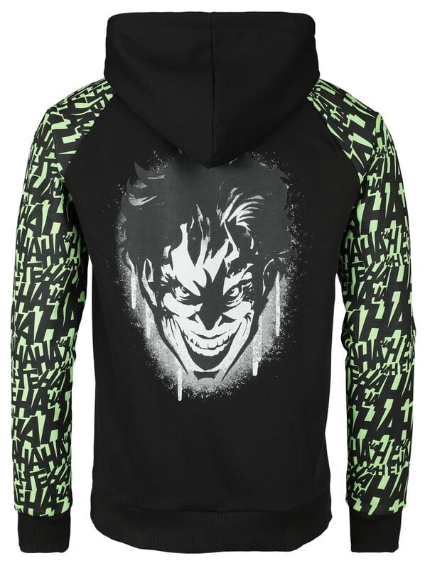 Gothicana By Emp "The Joker - Ha Ha" Hoodie Multicolour By Batman