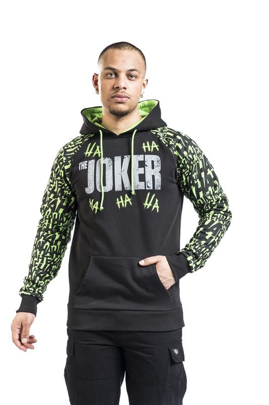 Gothicana By Emp "The Joker - Ha Ha" Hoodie Multicolour By Batman