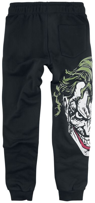 Gothicana By Emp "The Joker - Laughing" Tracksuit Trousers Black By Batman