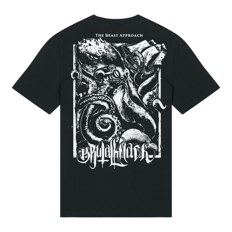 Gothicana By Emp "The Kraken T-shirt" T-Shirt Black By Brutal Knack