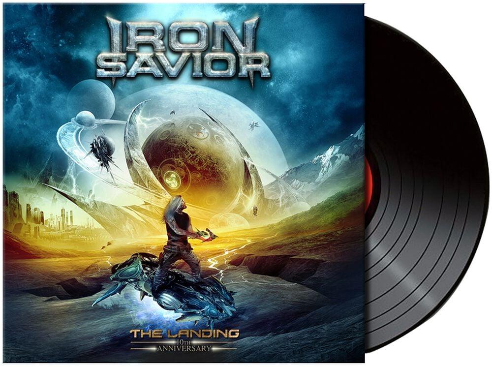 gothicana by emp "The landing (10th Anniversary)" LP black by Iron Savior