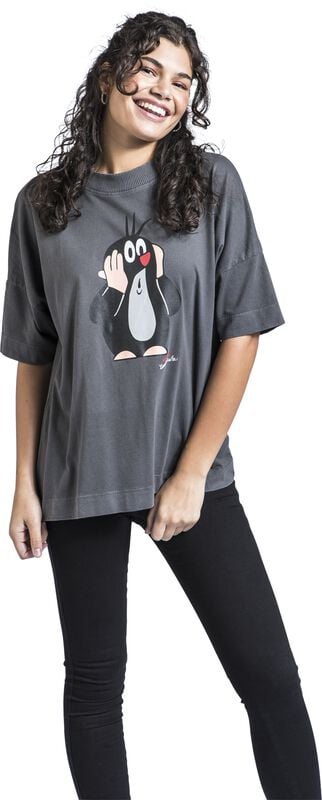 Gothicana By Emp "The Little Mole - Oh Oh - Oversized" Oversized T-shirt Multicolour By The Mole