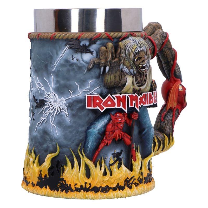 Gothicana By Emp "The Number Of The Beast Tankard" Beer Jug Multicolour By Iron Maiden