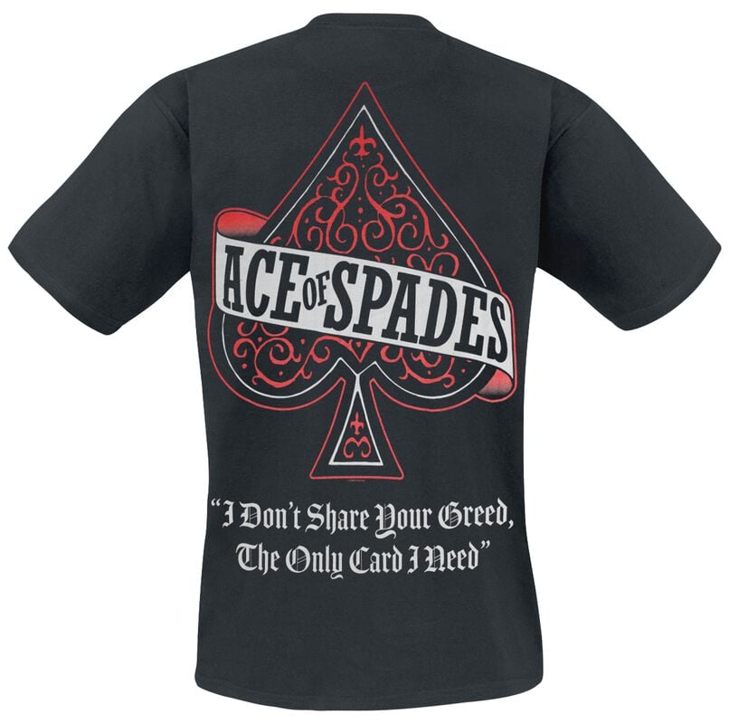 Gothicana By Emp "The Only Card" T-Shirt Black By Motörhead