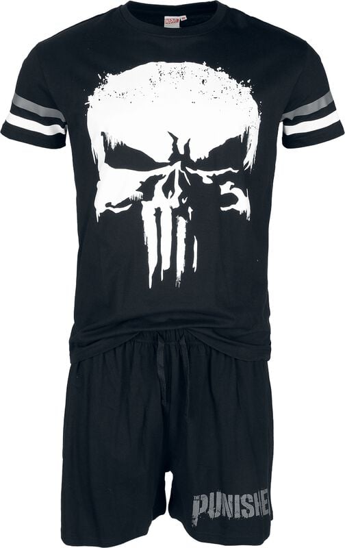 gothicana by emp "The Punisher - Skull" Pyjama black by The Punisher