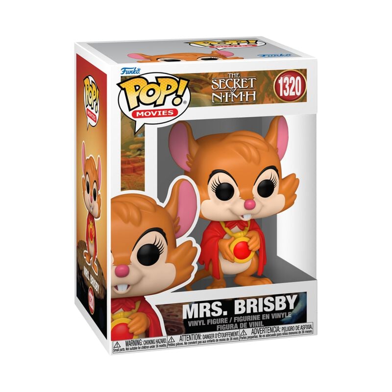 gothicana by emp "The Secret of NIMH - Mrs. Brisby - Vinyl Figurine 1320 Mrs. Brisby Vinyl Figurine 1320" Funko Pop