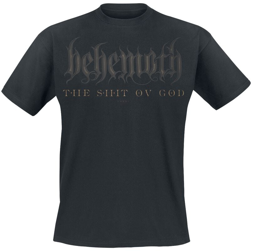gothicana by emp "The Shit ov God - Sun" T-Shirt black by Behemoth