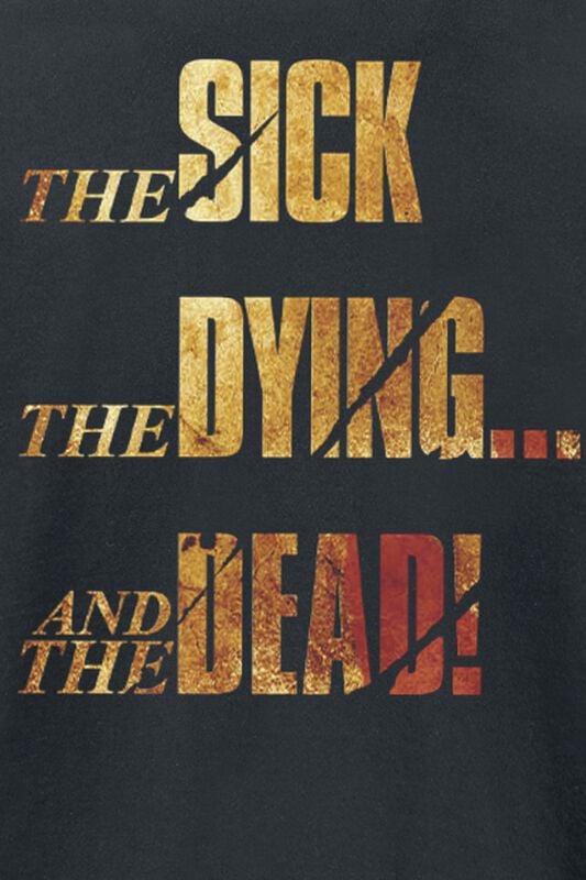 Gothicana By Emp "The Sick The Dying And The Dead " T-Shirt Black By Megadeth