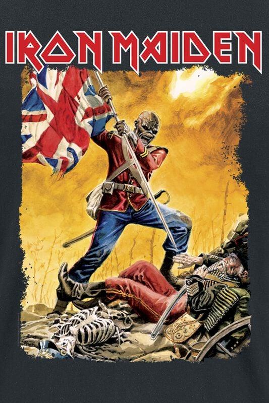Gothicana By Emp "The Trooper Z2" T-Shirt Black By Iron Maiden