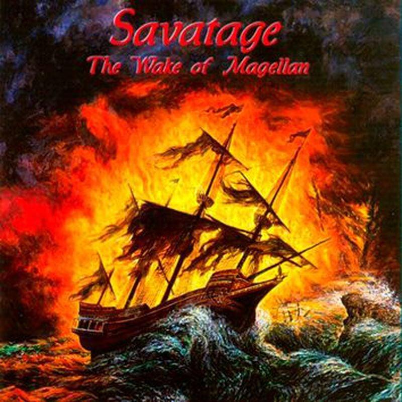 Gothicana By Emp "The Wake Of Magellan" LP Orange By Savatage
