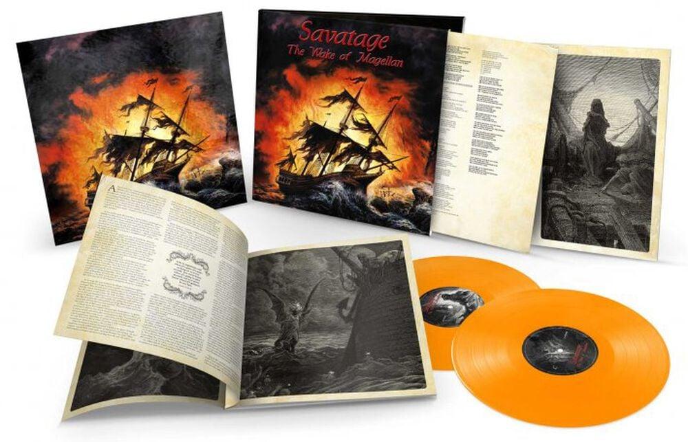 gothicana by emp "The wake of Magellan" LP orange by Savatage
