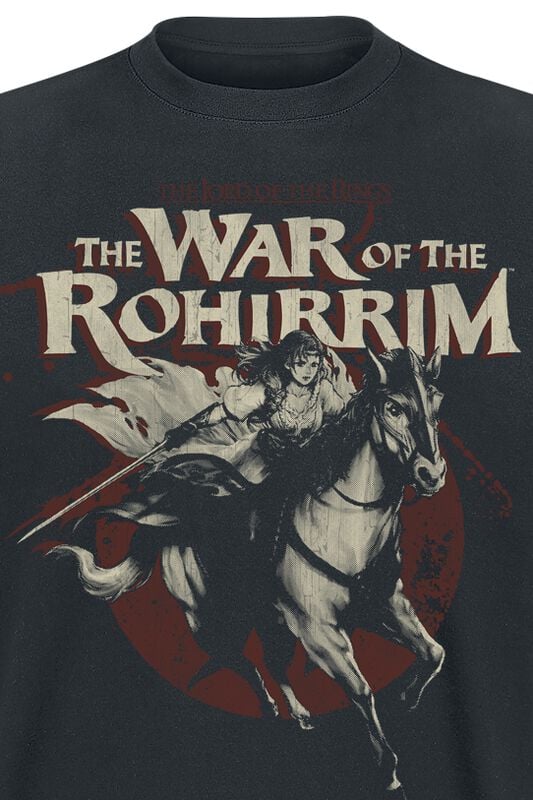Gothicana By Emp "The War Of The Rohirrim - Hera On Horseback" T-Shirt Black By The Lord Of The Rings