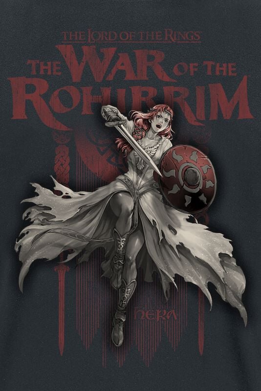 Gothicana By Emp "The War Of The Rohirrim - Hera" T-Shirt Black By The Lord Of The Rings