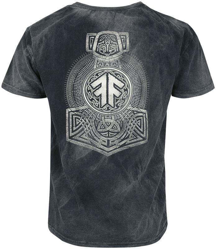 Gothicana By Emp "The Way Of Vikings" T-Shirt Grey By Amon Amarth