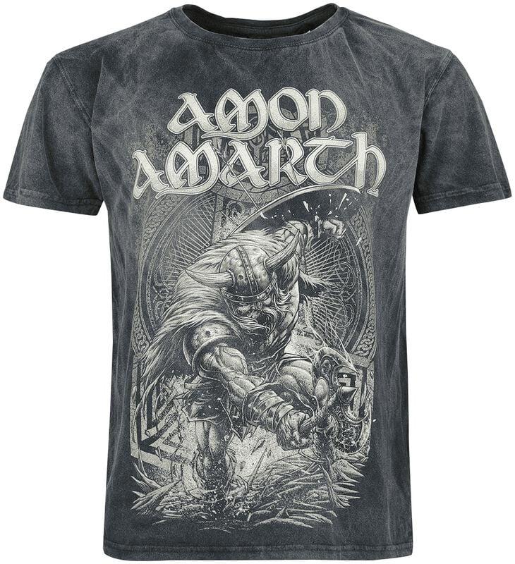 gothicana by emp "The Way Of Vikings" T-Shirt grey by Amon Amarth